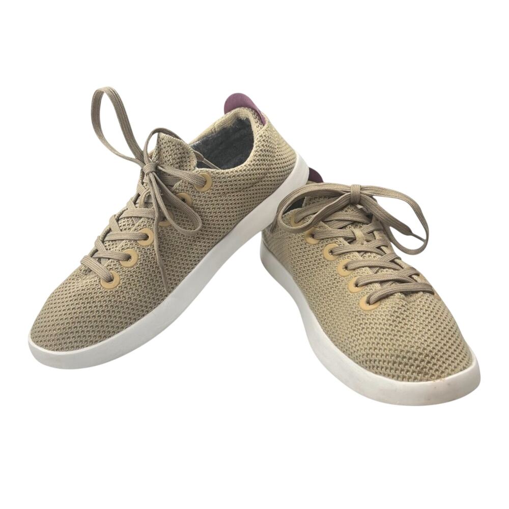 Allbirds Tree Pipers Sneakers Womens 11 Hazy Beige Breathable Eco Knit Casual